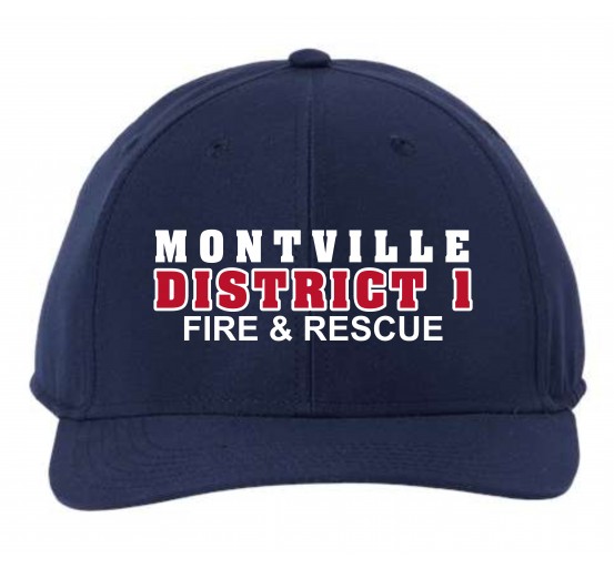 Montville Fire Department Brushed Twill Cap